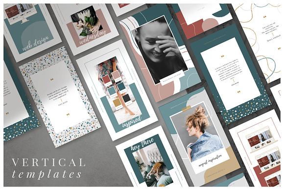 HAZELWOOD | Social | Canva & PPT in Social Media Templates - product preview 4