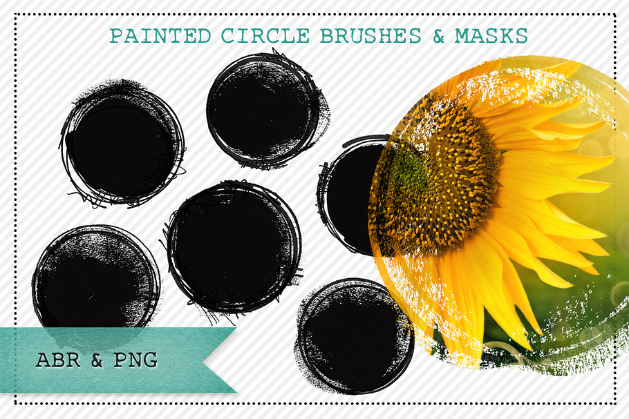 Painted Circle Brushes and Masks