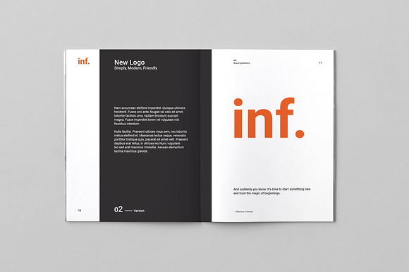 Brand Book Guidelines in Brochure Templates - product preview 3