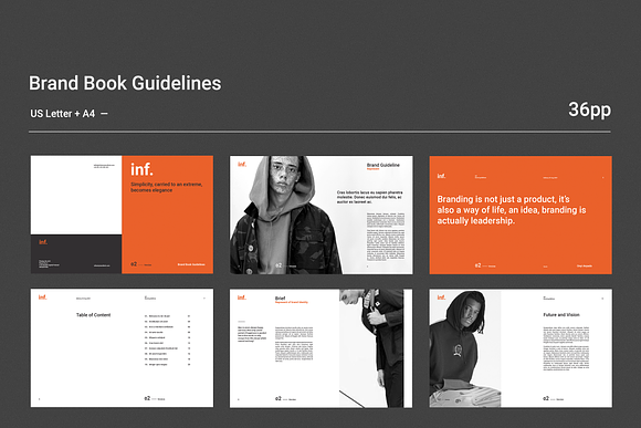 Brand Book Guidelines in Brochure Templates - product preview 9