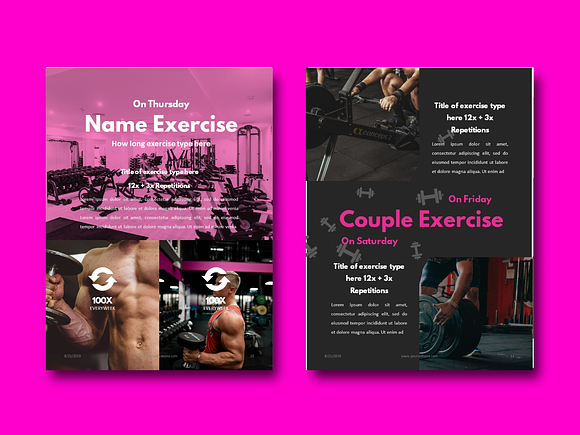 Fitness eBook - eBook Template in Brochure Templates - product preview 5