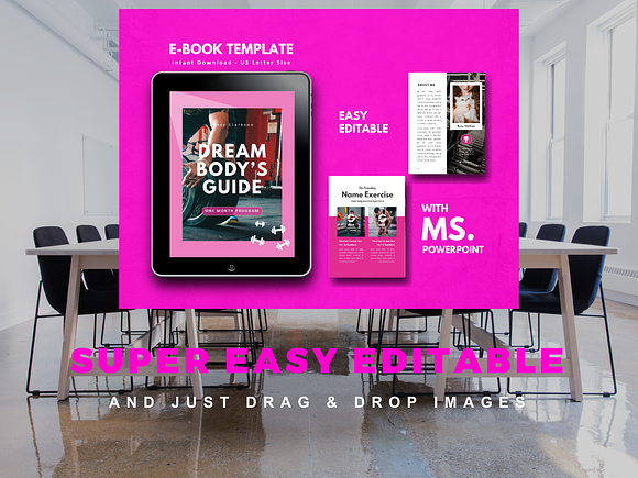 Fitness eBook - eBook Template in Brochure Templates - product preview 9