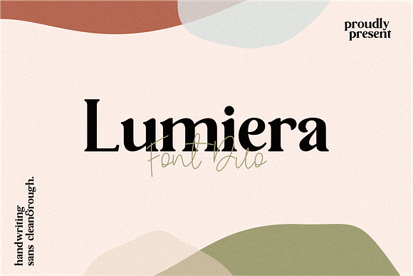 Lumiera Font Duo Discount 50% in Sans-Serif Fonts - product preview 2