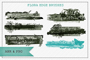 Flora Edge Brushes & Stamps