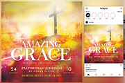 Amazing Grace Church Flyer