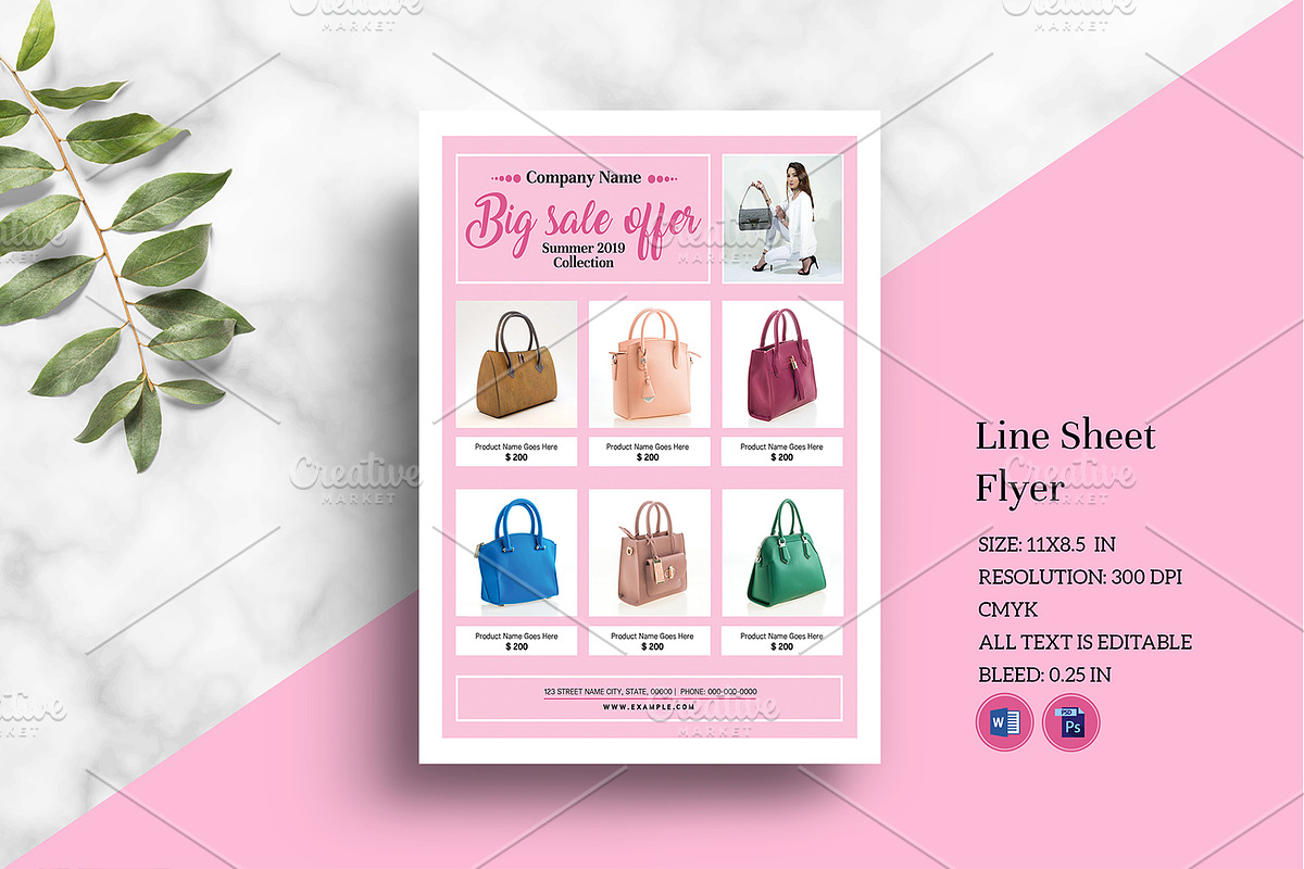 Product Sale / Promotion Flyer V1065 in Flyer Templates - product preview 8