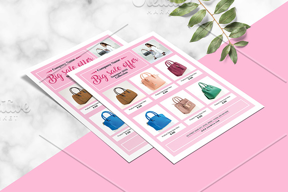 Product Sale / Promotion Flyer V1065 in Flyer Templates - product preview 1