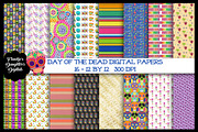 Day of the Dead Digital Papers