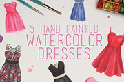 Watercolor Dresses