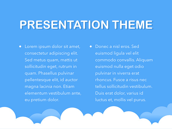 Cloudy PowerPoint Presentation Theme in PowerPoint Templates - product preview 5