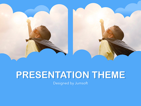 Cloudy PowerPoint Presentation Theme in PowerPoint Templates - product preview 6