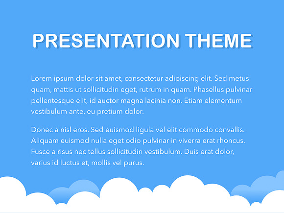 Cloudy PowerPoint Presentation Theme in PowerPoint Templates - product preview 7
