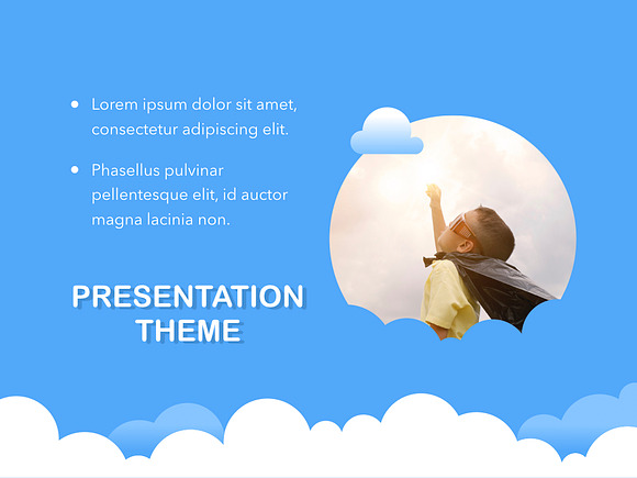 Cloudy PowerPoint Presentation Theme in PowerPoint Templates - product preview 9