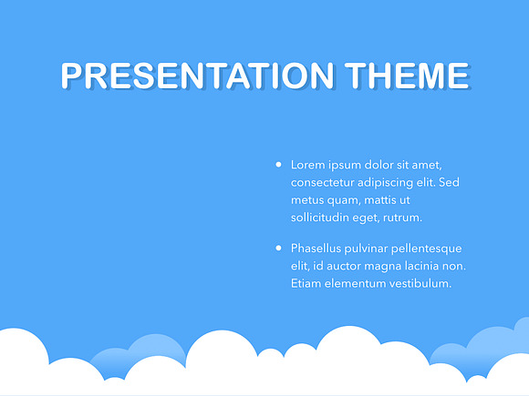 Cloudy PowerPoint Presentation Theme in PowerPoint Templates - product preview 16