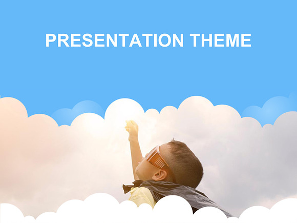 Cloudy Google Slides Theme in Google Slides Templates - product preview 7