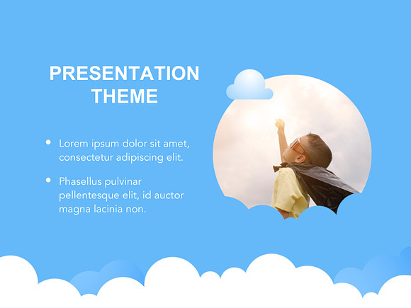 Cloudy Google Slides Theme in Google Slides Templates - product preview 9