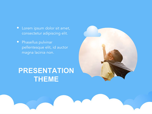 Cloudy Google Slides Theme in Google Slides Templates - product preview 11