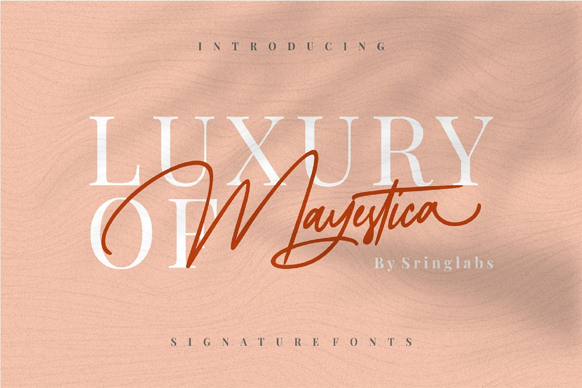 Mayestica - Luxury Signature Font in Script Fonts - product preview 8