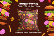 Burger Frenzy Pattern