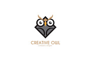 Creative Owl - Cube Logo