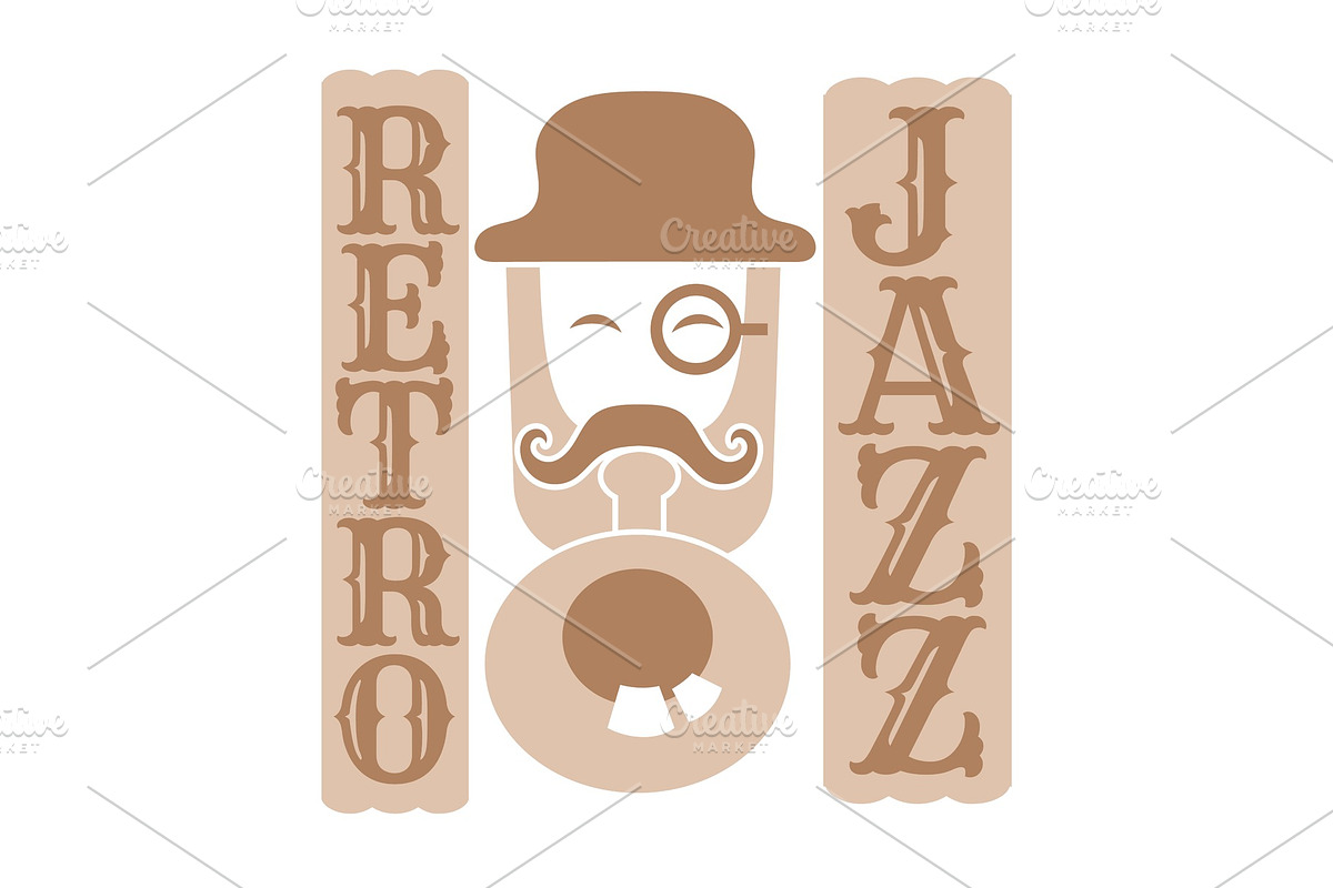 Jazz festival vector music concert in Objects - product preview 8