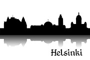 Silhouette of Helsinki