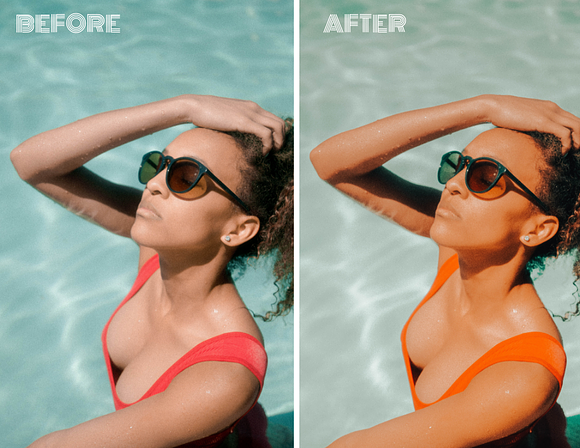 Mobile Lightroom Presets PEACHY in Add-Ons - product preview 2
