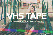 VHS Tape - Animated PSD Effects Pack