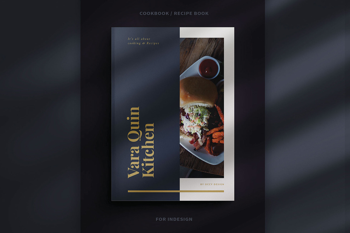 Cookbook / Recipe Book V.2 in Brochure Templates - product preview 8