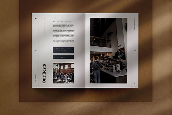 Cookbook / Recipe Book V.2 in Brochure Templates - product preview 10