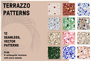 12 Terrazzo Patterns + bonus