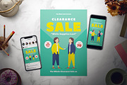 Clearance Sale Flyer Set