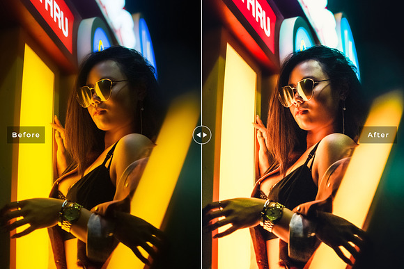 Neon Light Pro Lightroom Presets in Add-Ons - product preview 3