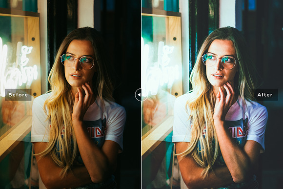 Neon Light Pro Lightroom Presets in Add-Ons - product preview 4