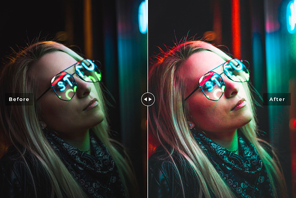 Neon Light Pro Lightroom Presets in Add-Ons - product preview 5