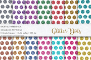 Glitter Dots Digital Papers