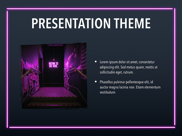 Neon Splash PowerPoint Theme in PowerPoint Templates - product preview 16
