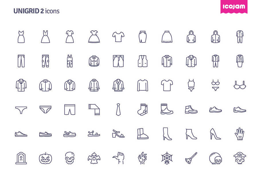 552 Unigrid 2 icons in Icons - product preview 8