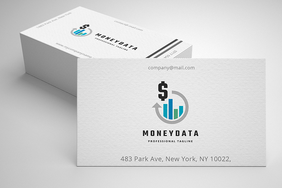 Money Data Logo in Logo Templates - product preview 8