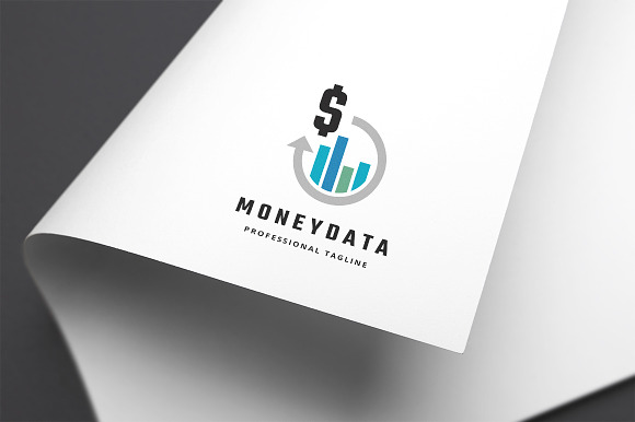 Money Data Logo in Logo Templates - product preview 2