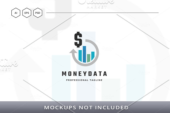 Money Data Logo in Logo Templates - product preview 3