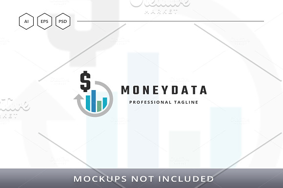 Money Data Logo in Logo Templates - product preview 4