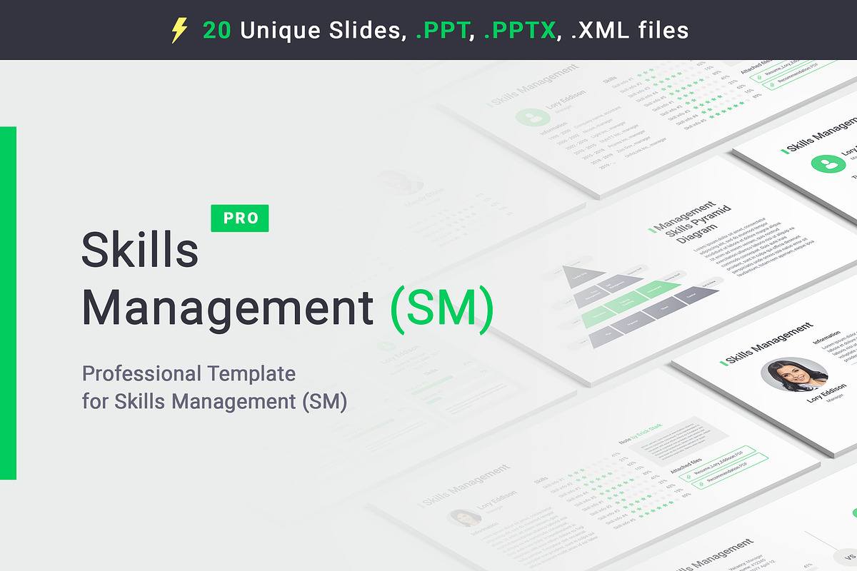 Skills Management for PowerPoint in PowerPoint Templates - product preview 8