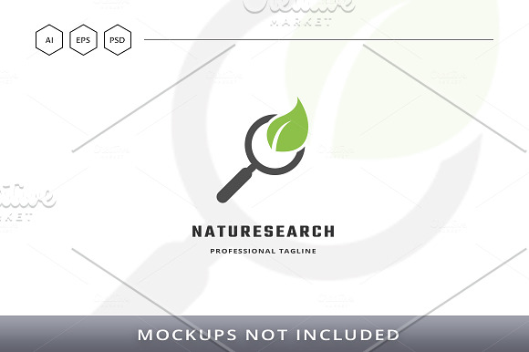 Nature Search Logo in Logo Templates - product preview 3