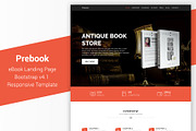 Prebook - eBook Landing Page