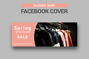 Clothes Shop - Facebook Cover