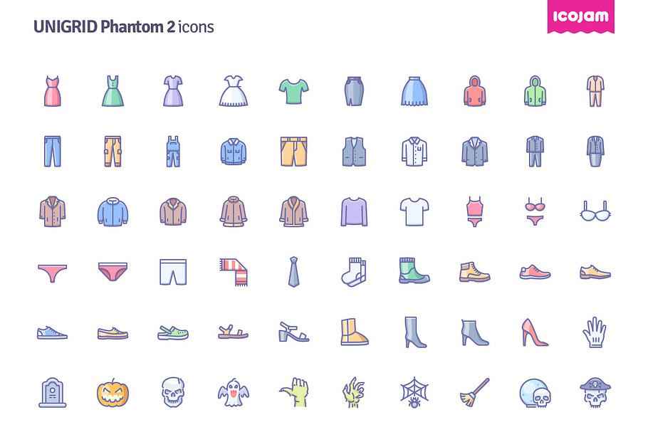 552 Unigrid Phantom 2 icons in Icons - product preview 8