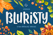 Bluristy - Fun Brush Font