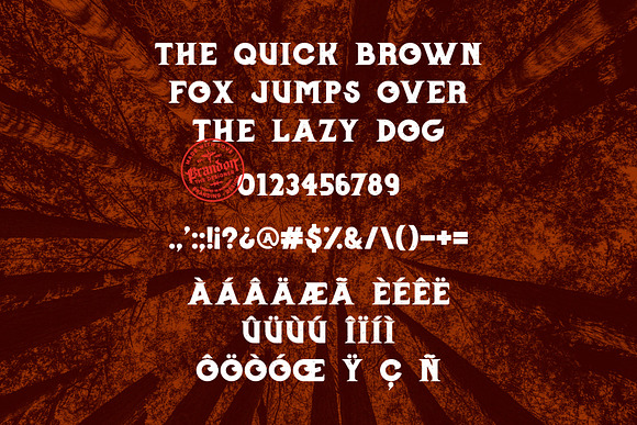 Rough Handz Font in Serif Fonts - product preview 1