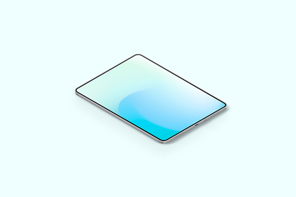 Tablet Pro 2018 - 12 Mockups in Mobile & Web Mockups - product preview 7